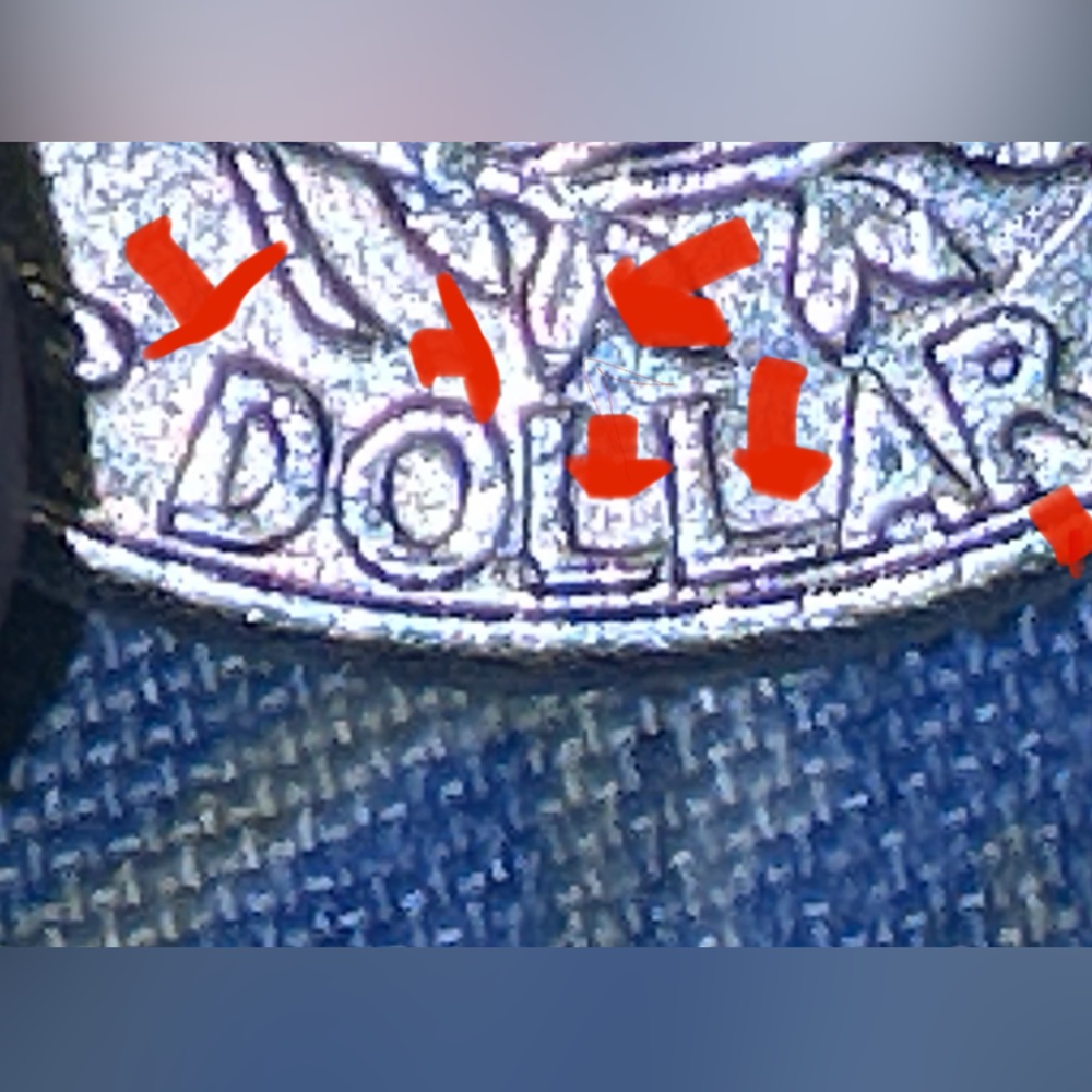 1980 D quarter error reversed and obverse double die